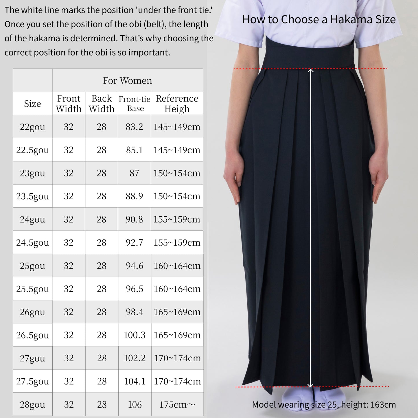 Kyudo Tropical Hakama for Women|All Season|65% Polyester / 35% Rayon (22~24)