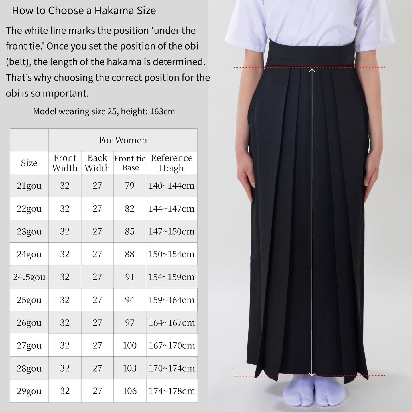 Kyudo Hakama for Women|Summer|Polyester 100% (28~29)