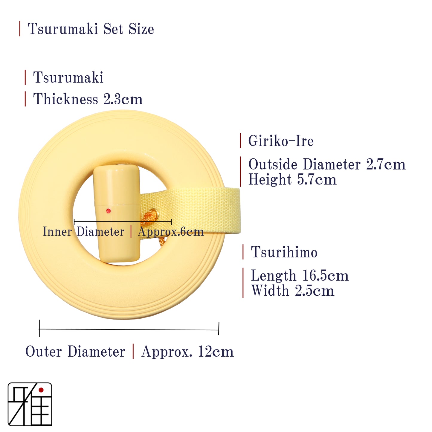 Kyudo Plastic Tsurumaki Set