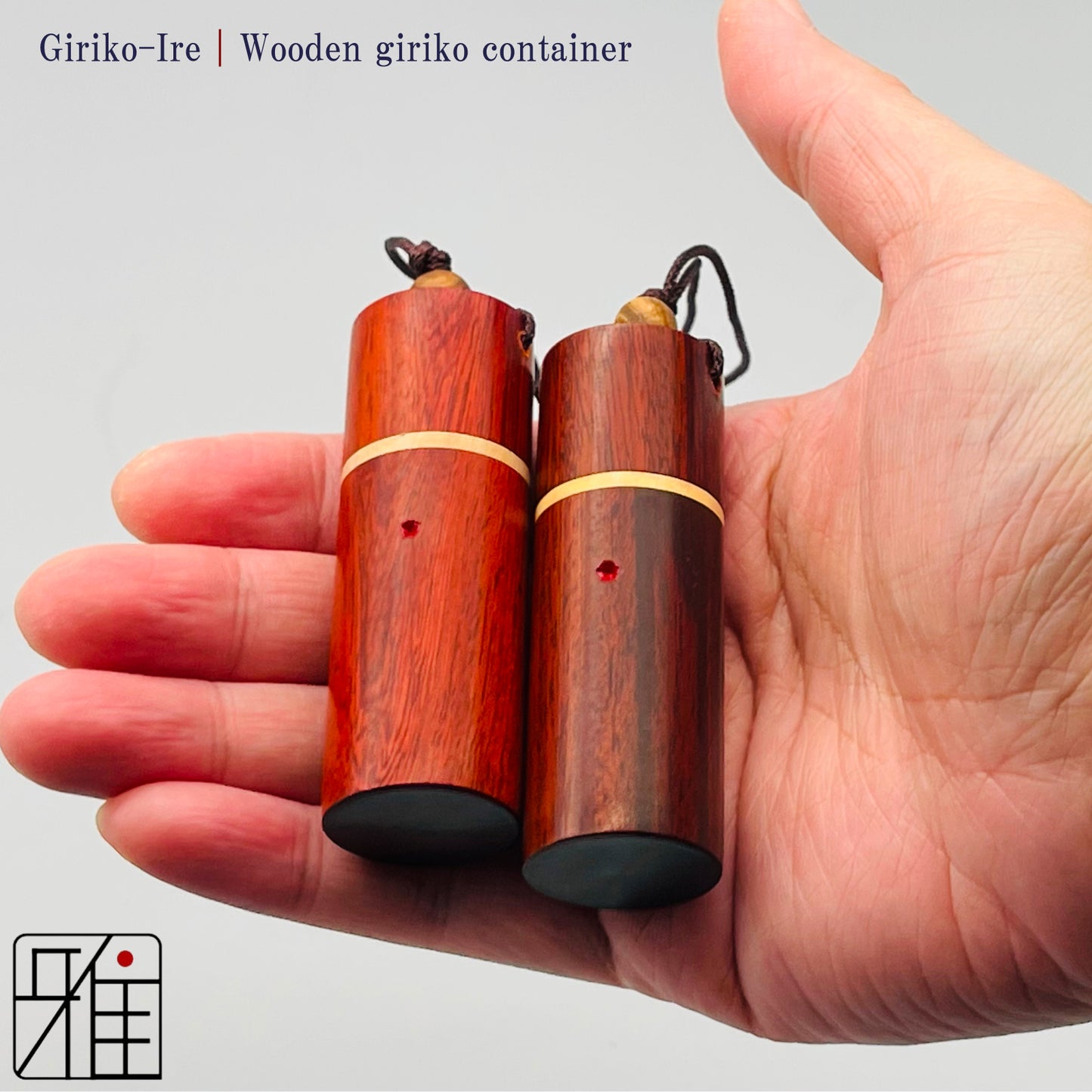 Kyudo Giriko-Ire⁩｜Wooden giriko container