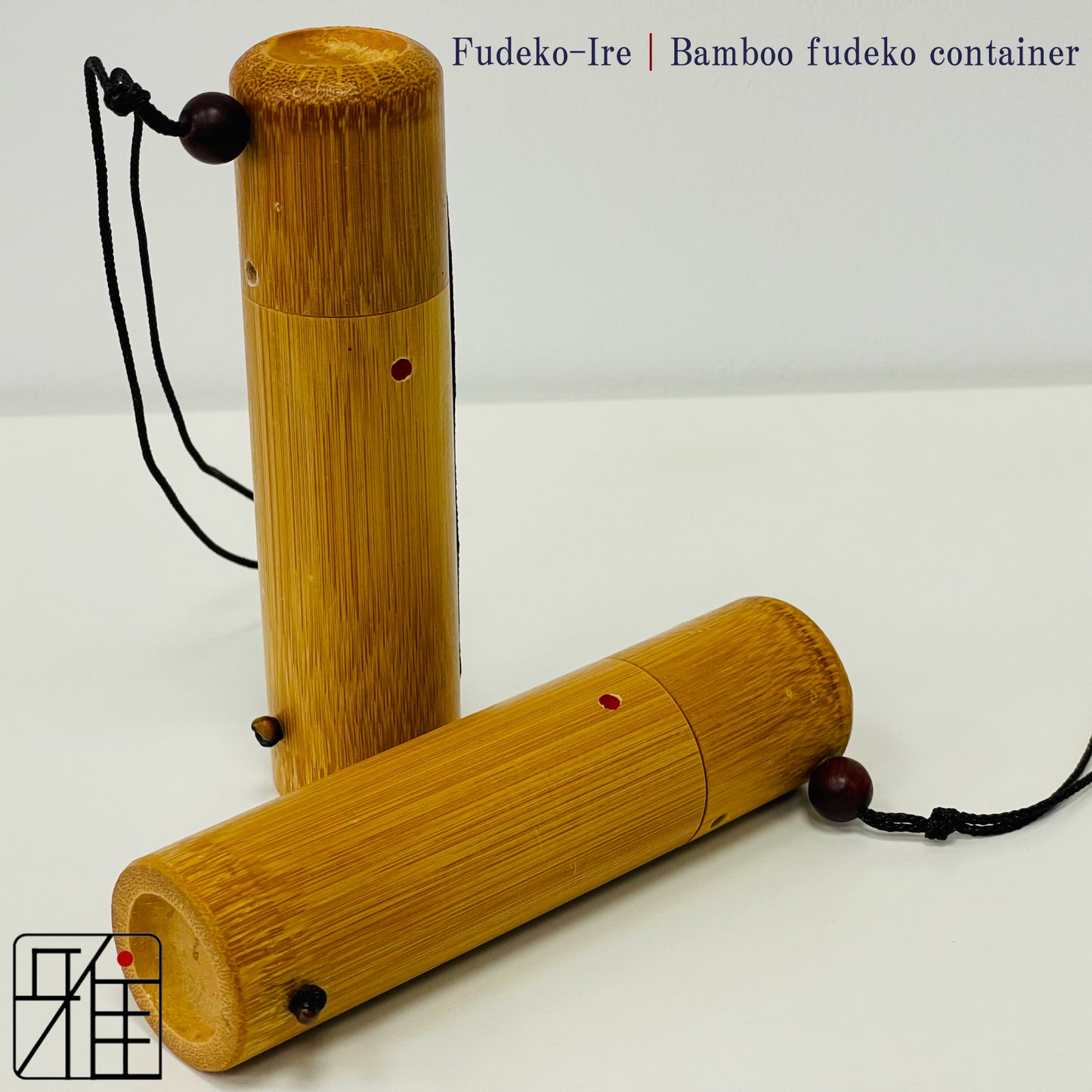 Kyudo Fudeko-Ire⁩｜Bamboo fudeko container