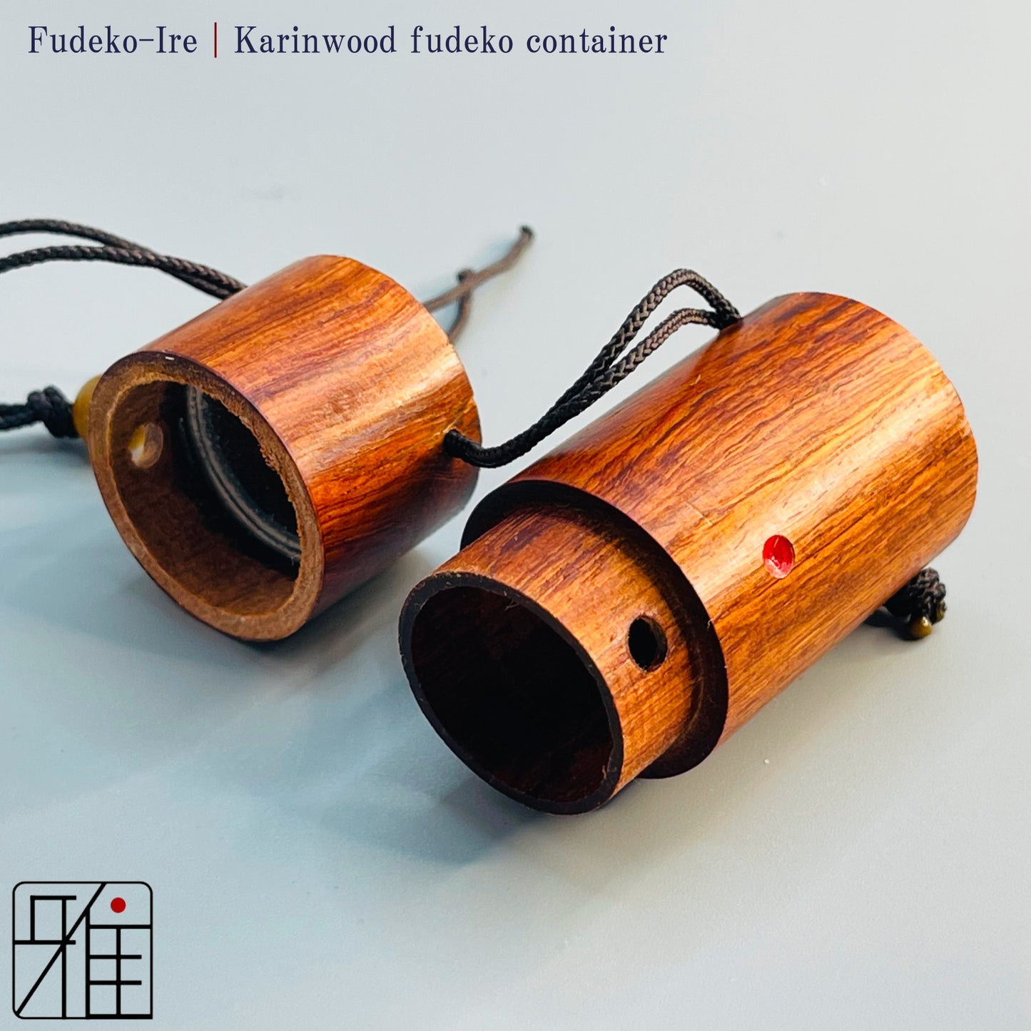 Kyudo Fudeko-Ire⁩｜Karinwood fudeko container