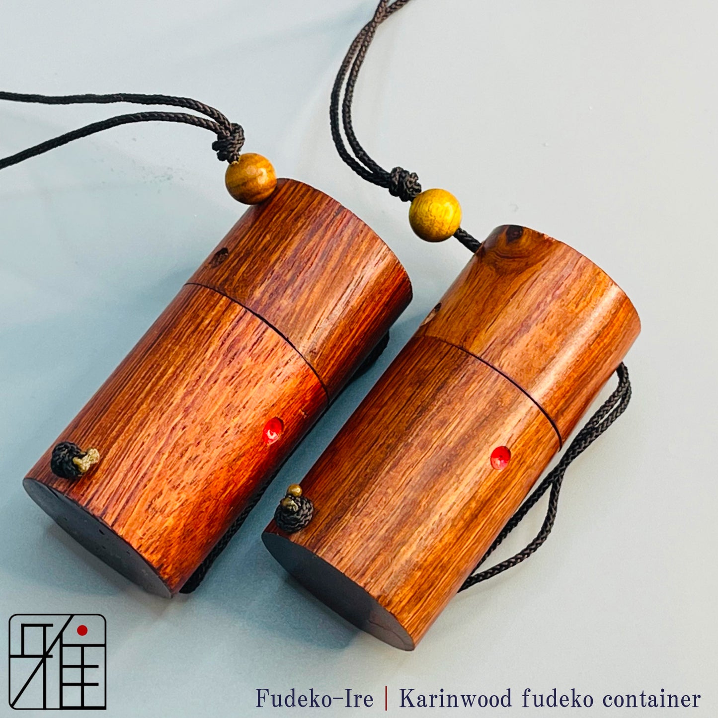 Kyudo Fudeko-Ire⁩｜Karinwood fudeko container