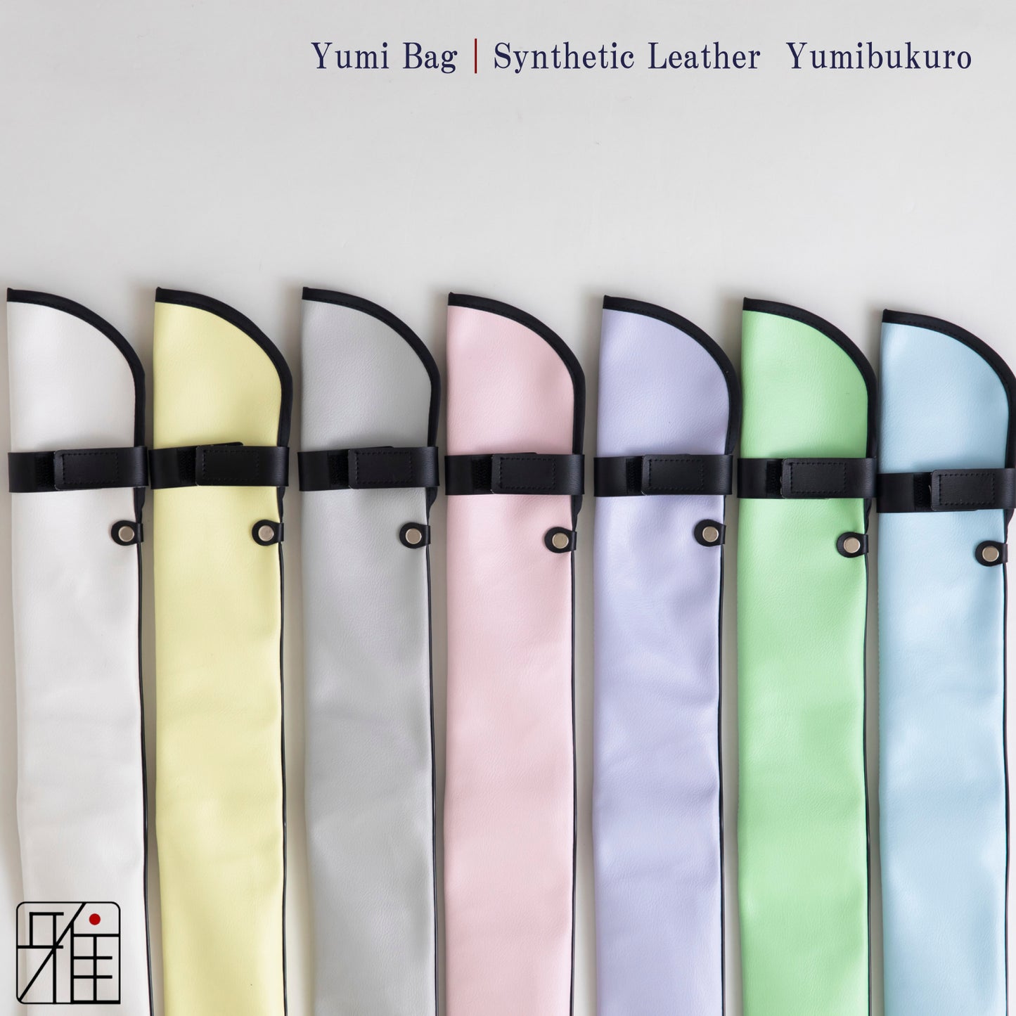 Kyudo Synthetic Leather  Yumibukuro｜Pastel color
