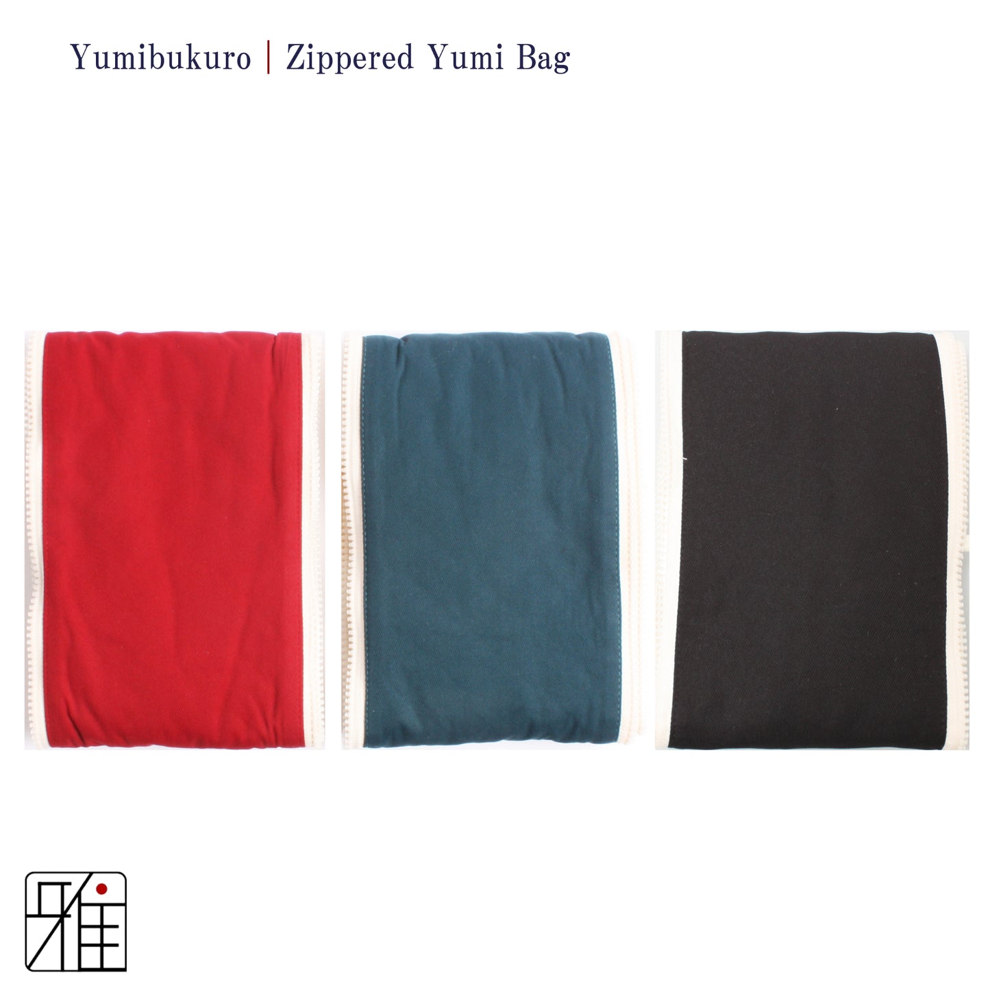 Kyudo Yumibukuro | Zippered Yumi Bag