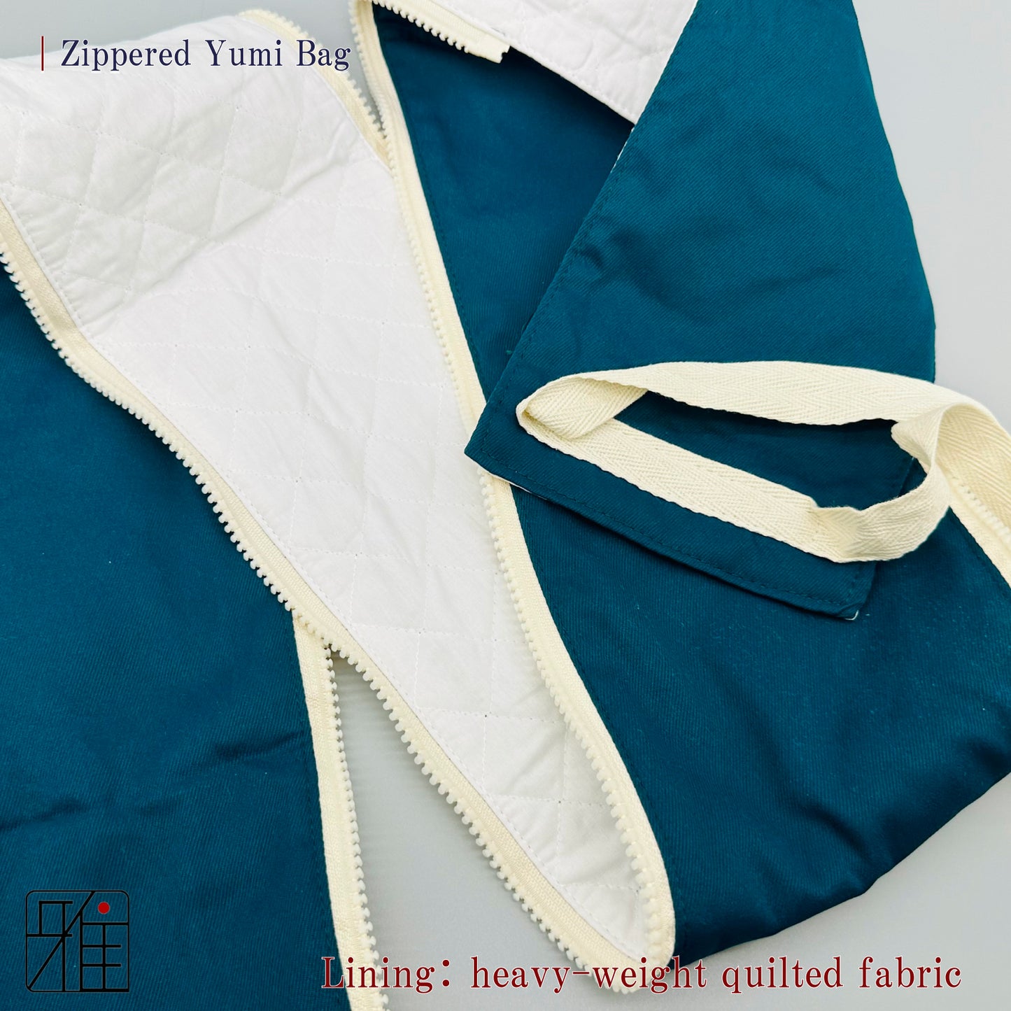 Kyudo Yumibukuro | Zippered Yumi Bag