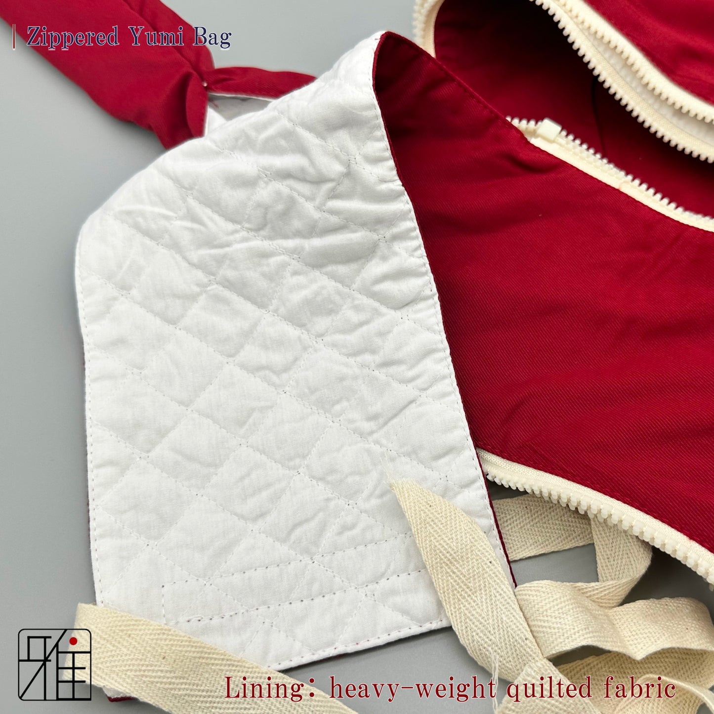 Kyudo Yumibukuro | Zippered Yumi Bag