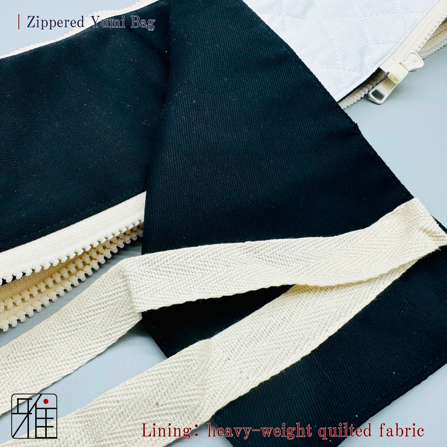 Kyudo Yumibukuro | Zippered Yumi Bag
