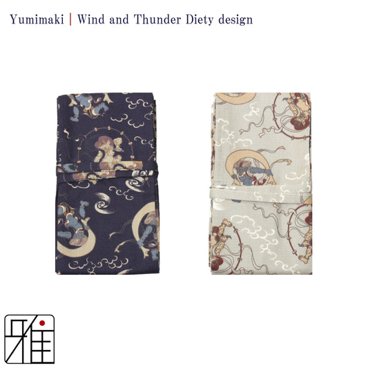 Yumimaki with Wind and Thunder Diety design (風神雷神)