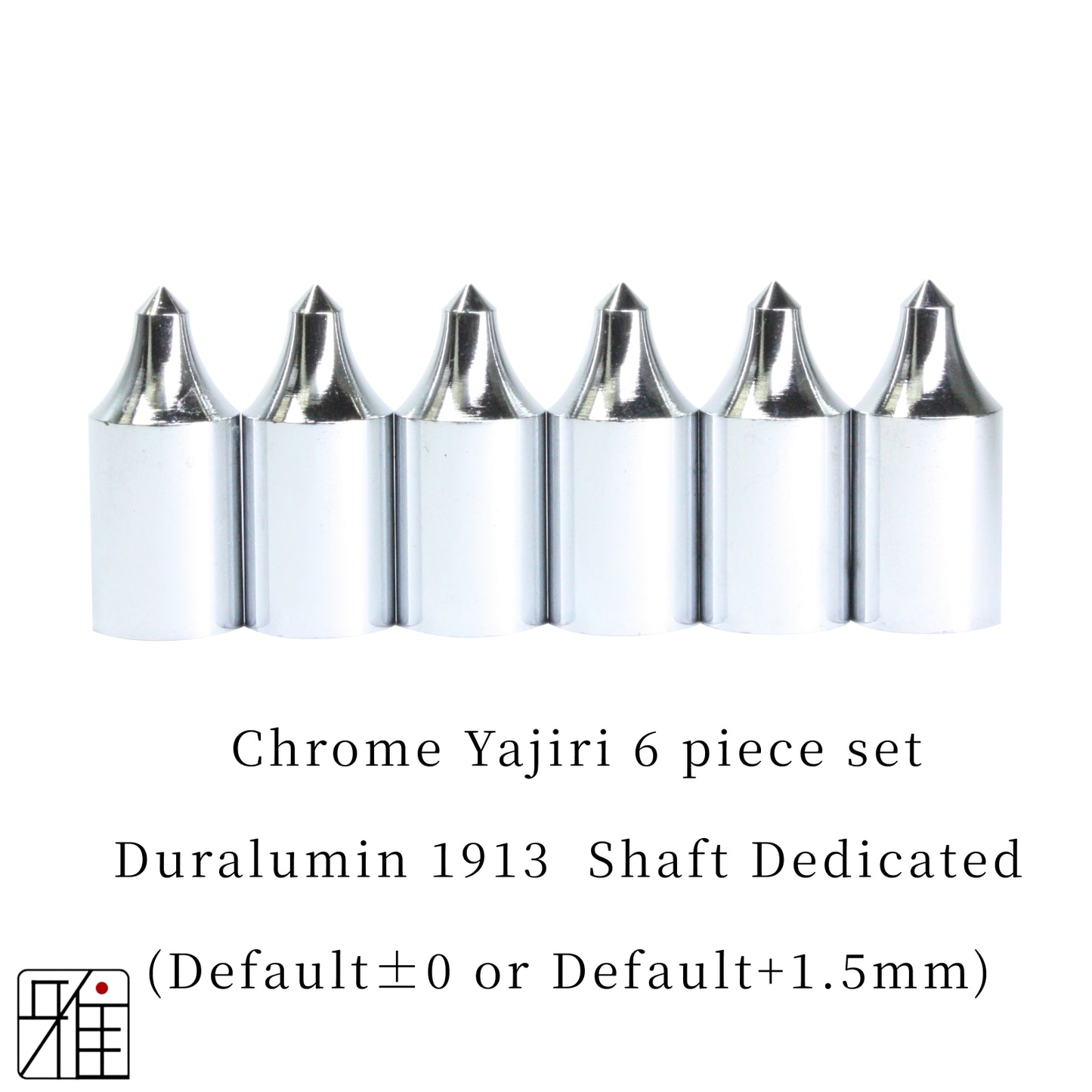Kyudo Ya Chrome Yajiri 6 piece set｜Duralumin 1913 Shaft