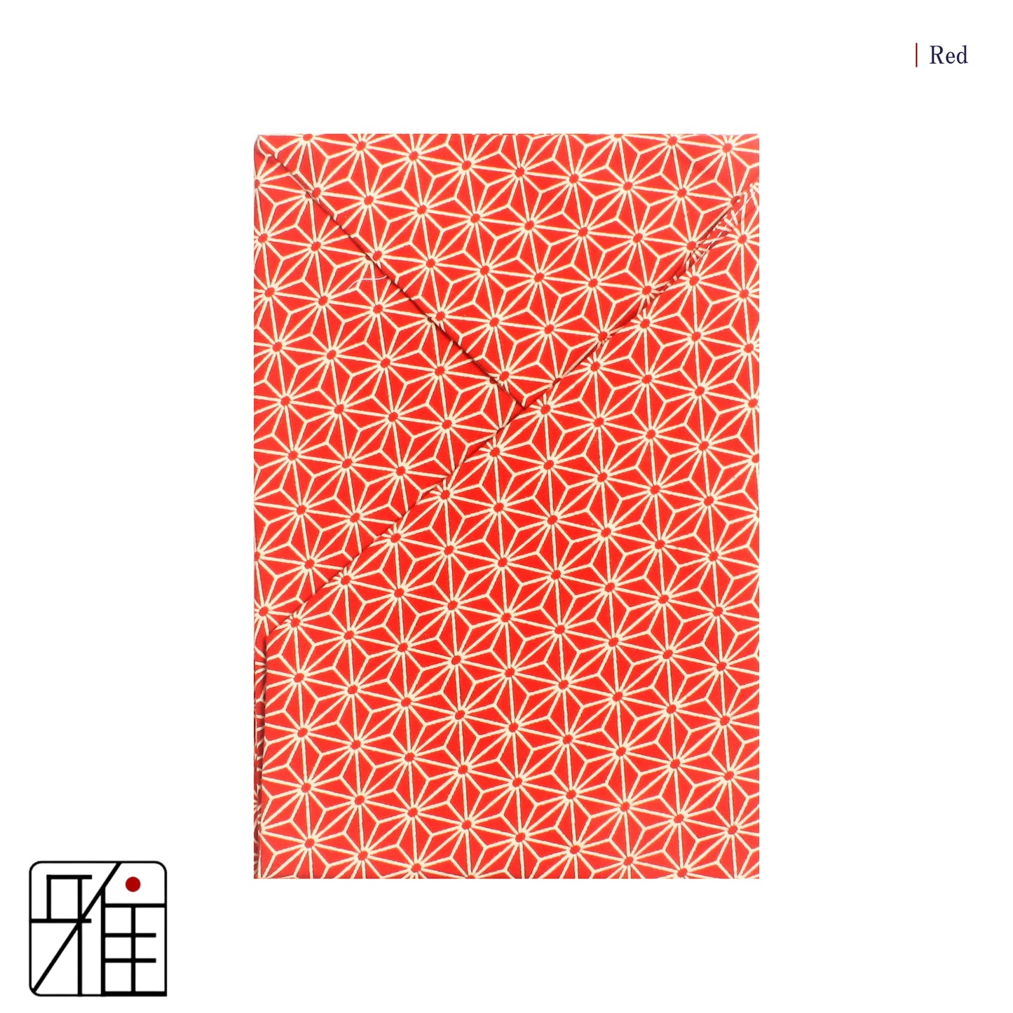 Fukusa Bag with Hemp Leaf Design (麻の葉)
