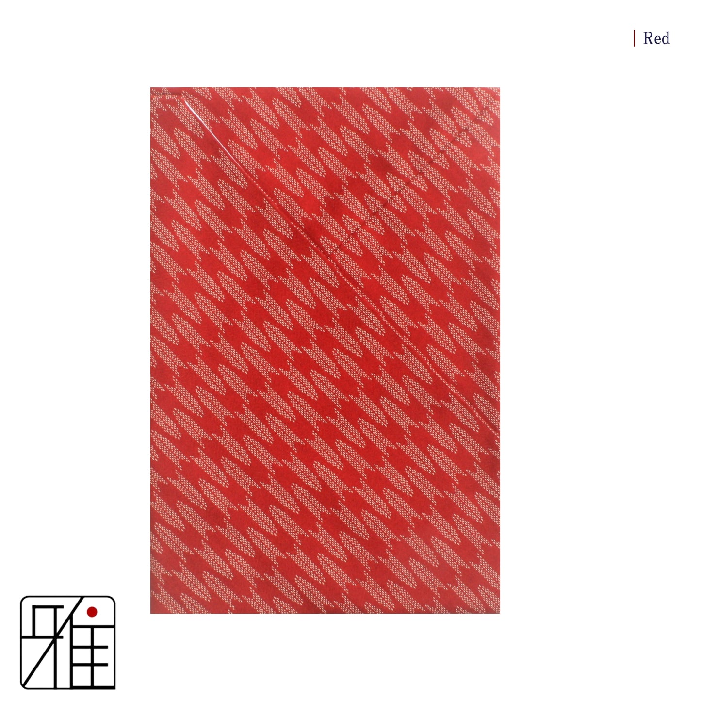 Fukusa Bag with Arrow Pattern (矢絣)