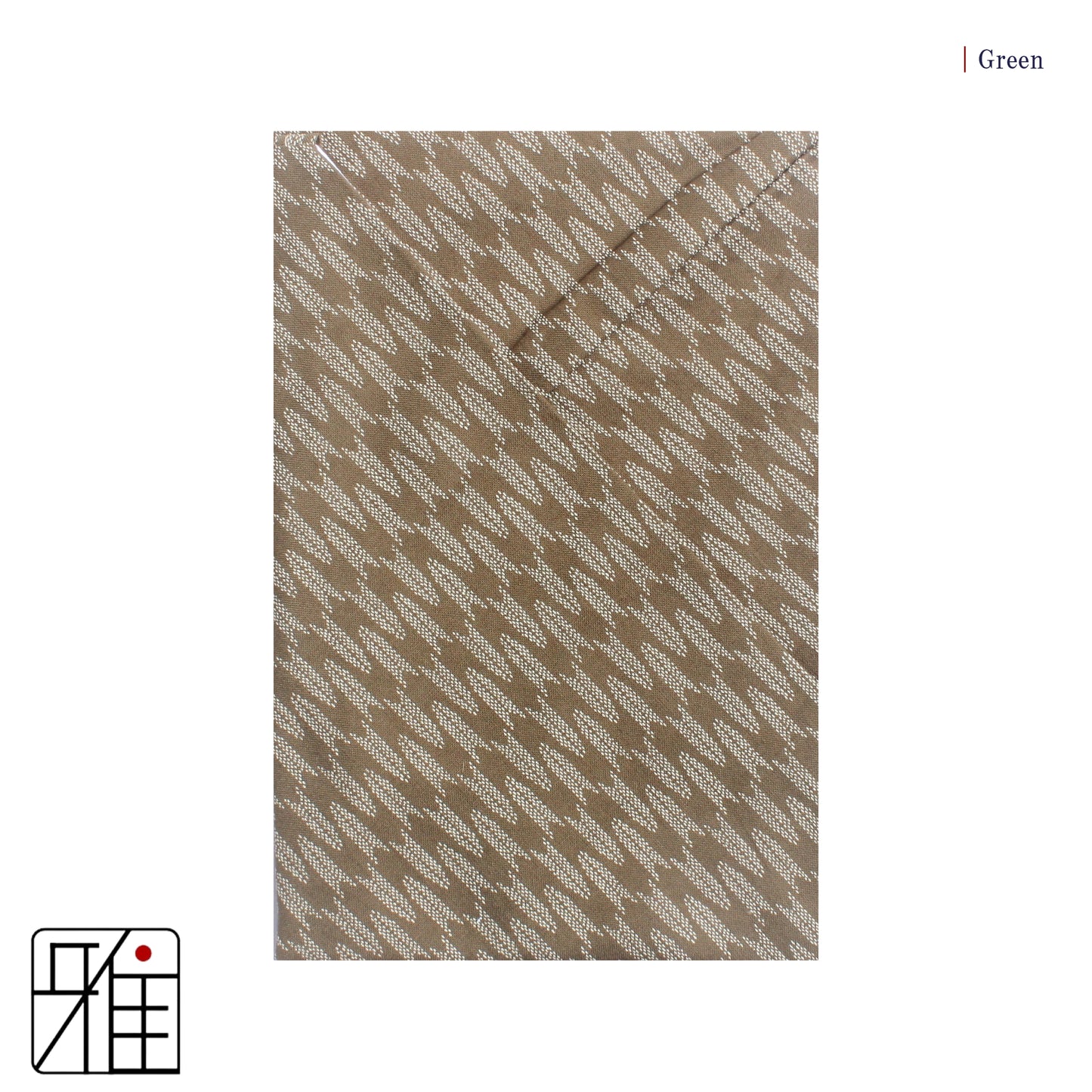 Fukusa Bag with Arrow Pattern (矢絣)