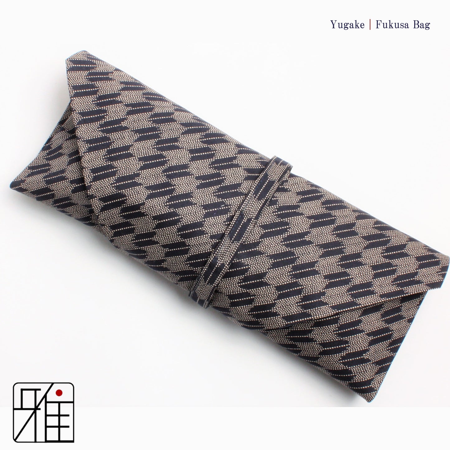 Fukusa Bag with Arrow Pattern (矢絣)