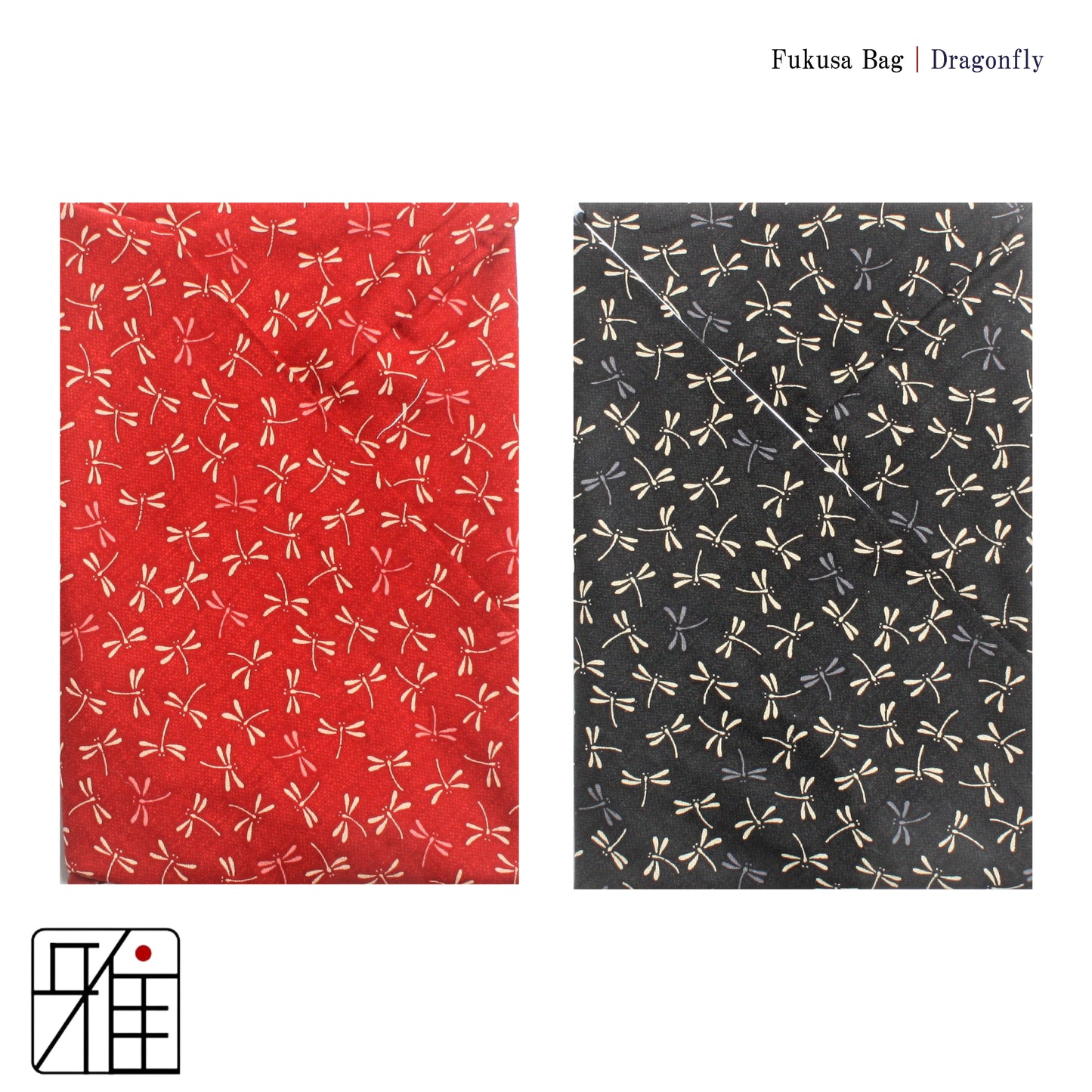 Fukusa Bag with Dragonfly (とんぼ)