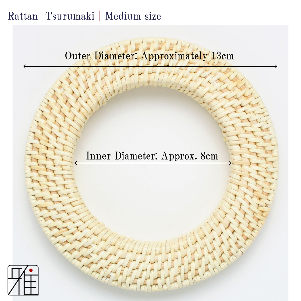 Kyudo Rattan Tsurumaki Medium