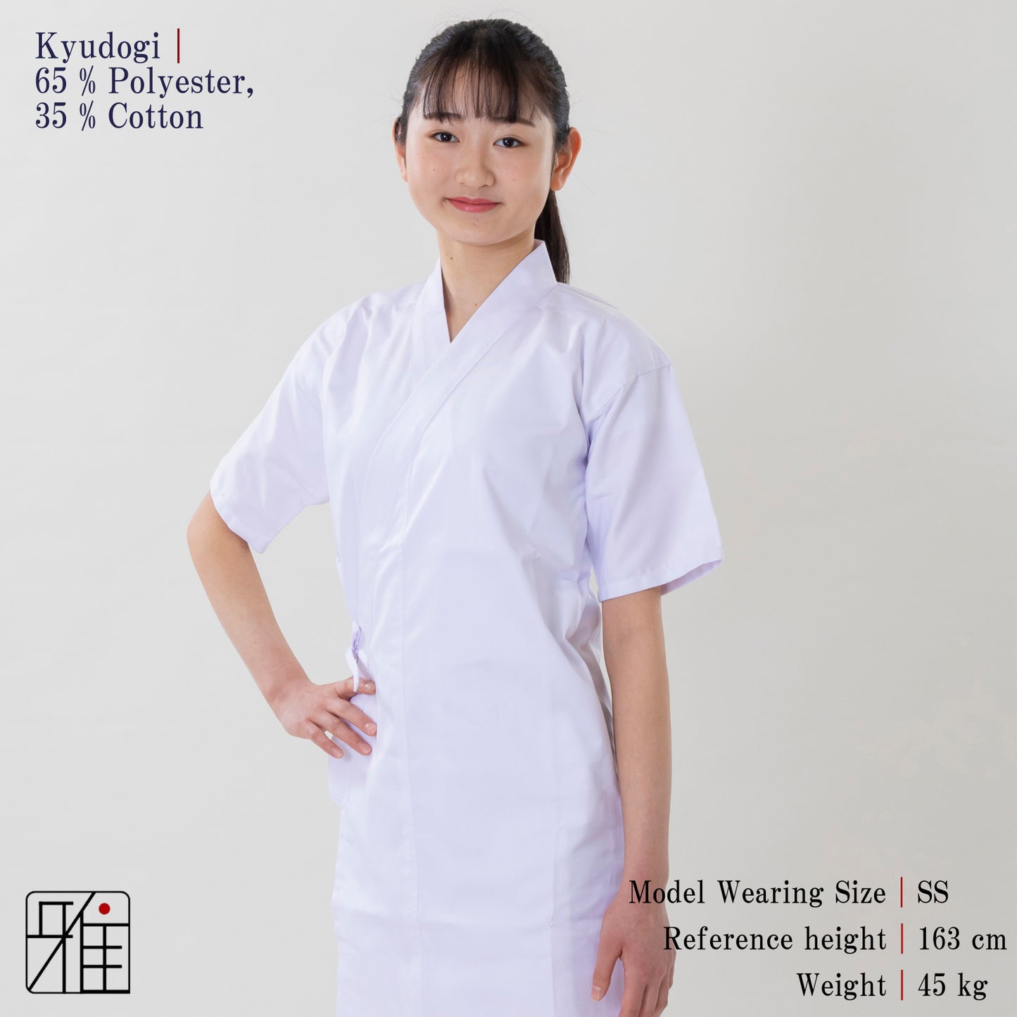 Kyudogi for Women ｜65 % Polyester, 35 % Cotton