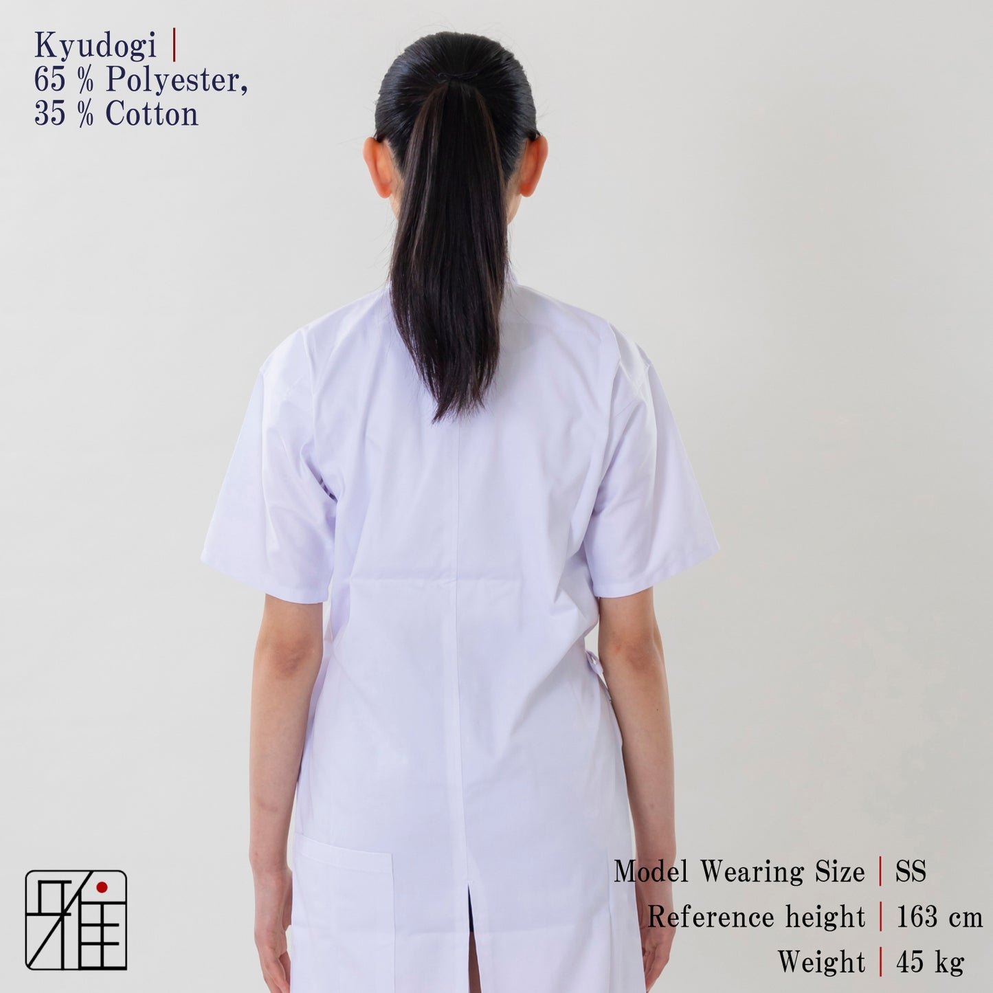 Kyudogi for Women ｜65 % Polyester, 35 % Cotton