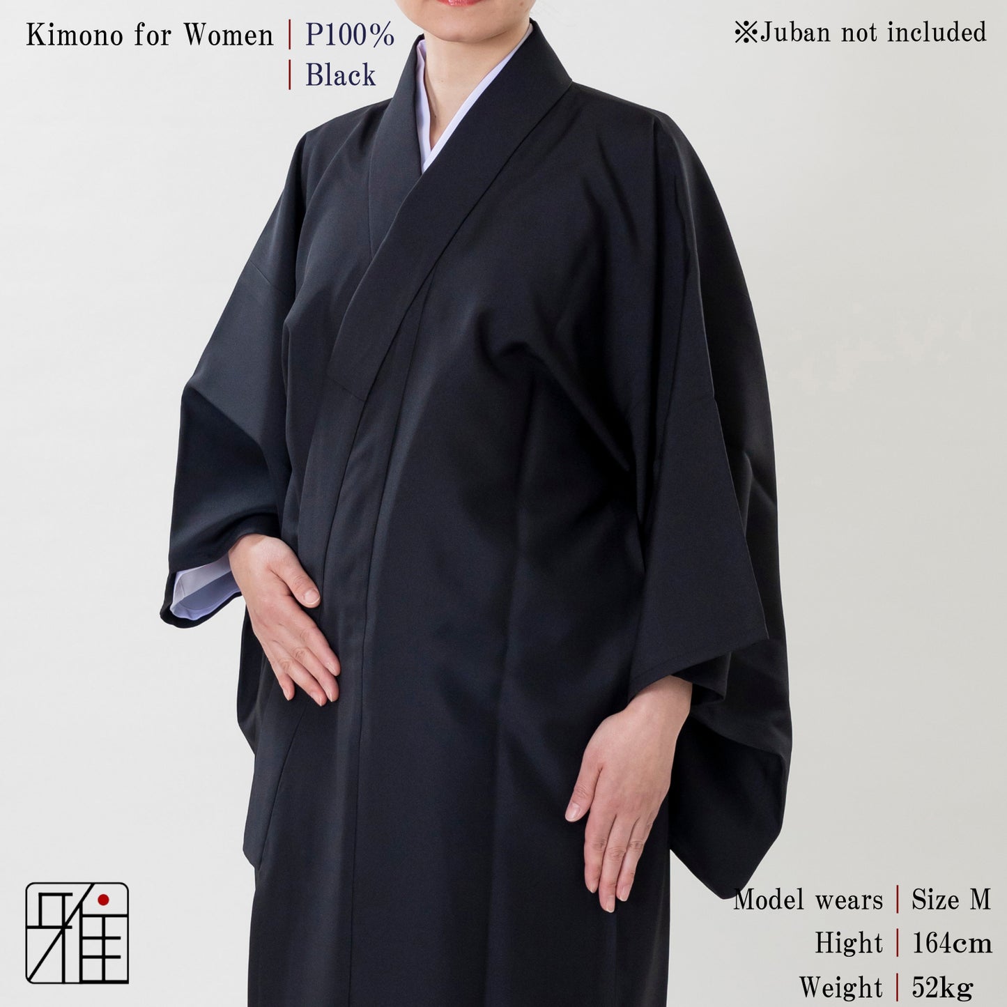 Kimono for Women ｜ Black｜S・M・L・ML