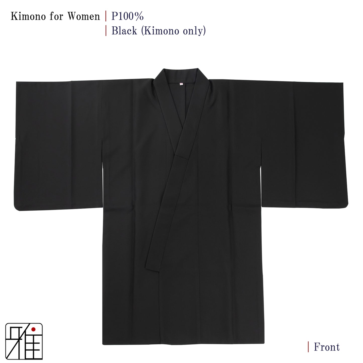 Kimono for Women ｜ Black｜S・M・L・ML