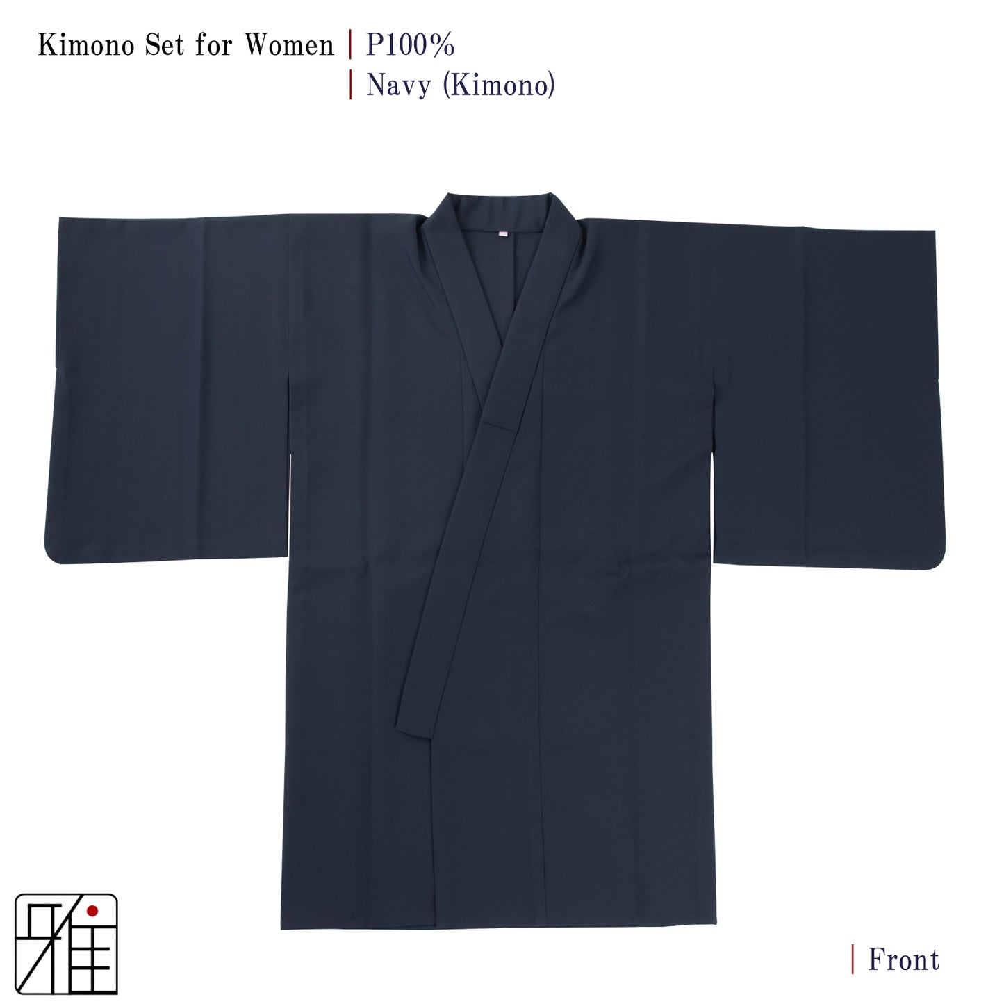 Kimono Set for Women ｜ Navy｜S・M・L・ML