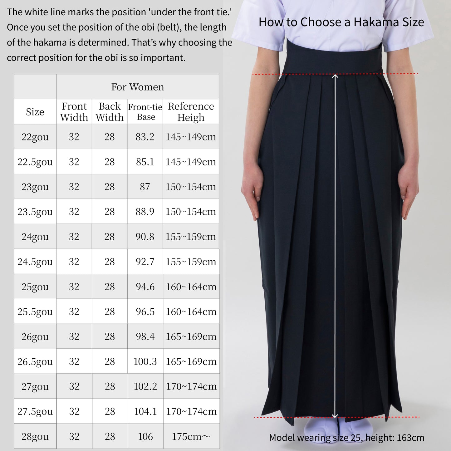 Kyudo Pola Hakama for Women｜Summer｜Polyester 100% (22～24)