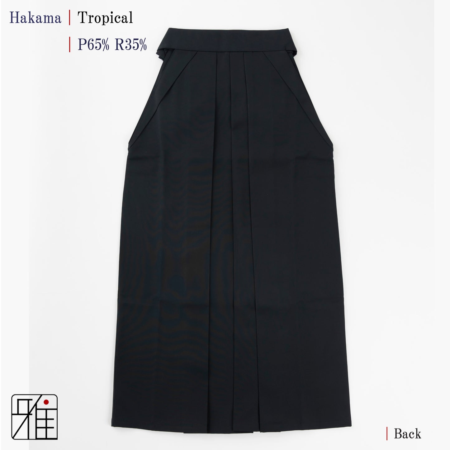 Kyudo Tropical Hakama for Women｜All Season｜65% Polyester / 35% Rayon (22～24)