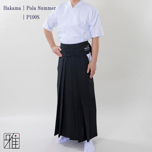 Kyudo Pola Hakama for Men｜Summer｜Polyester 100% (22～24)