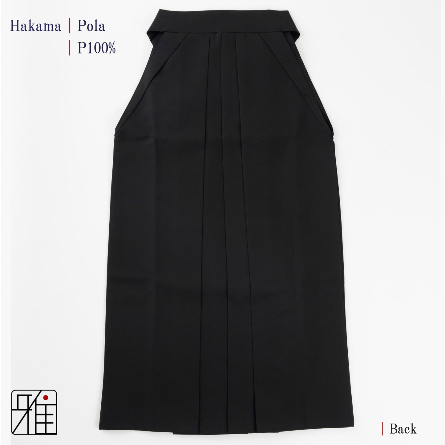 Kyudo Pola Hakama for Women｜Summer｜Polyester 100% (22～24)