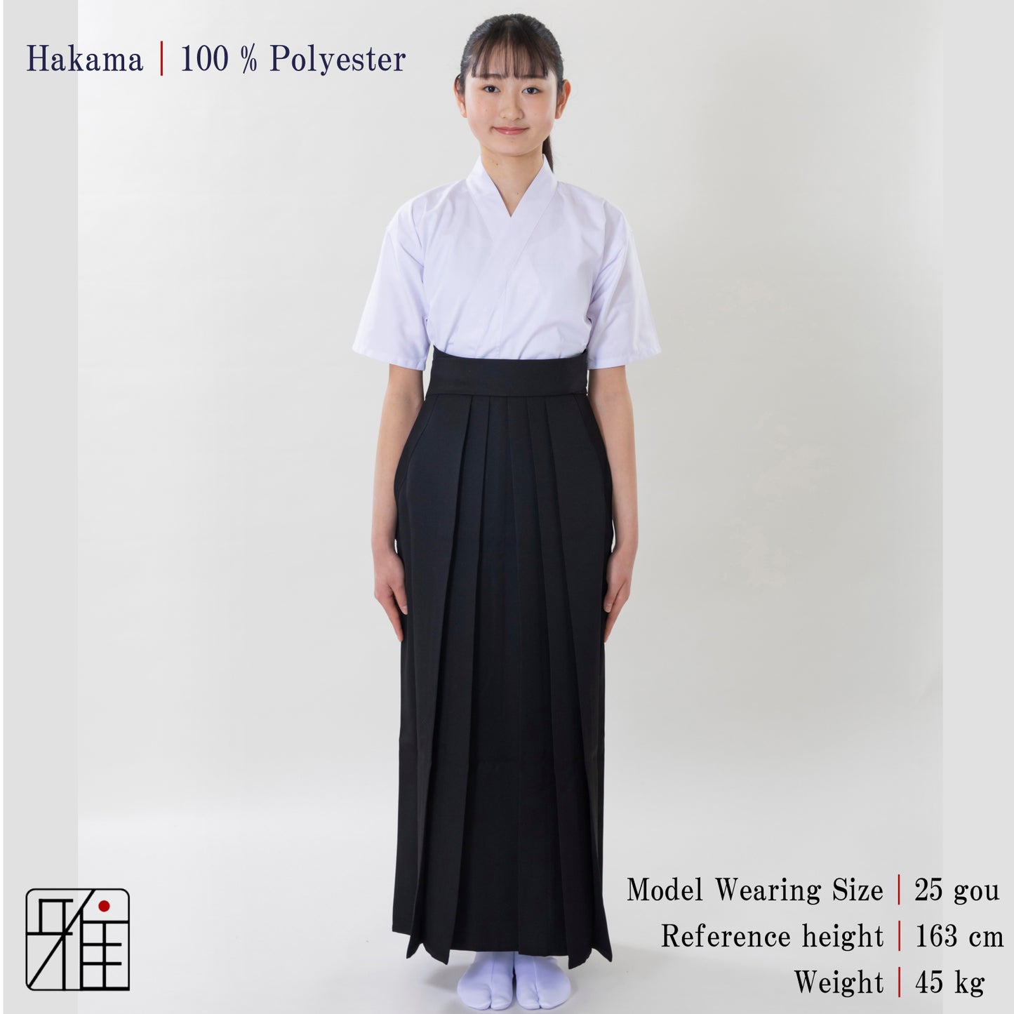 Kyudo Hakama for Women ｜All season ｜100 % Polyester