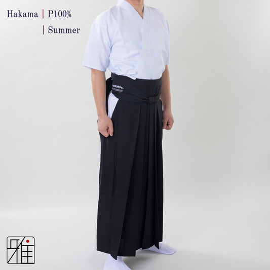 Kyudo Hakama for Men｜Summer｜Polyester 100% (21～24)