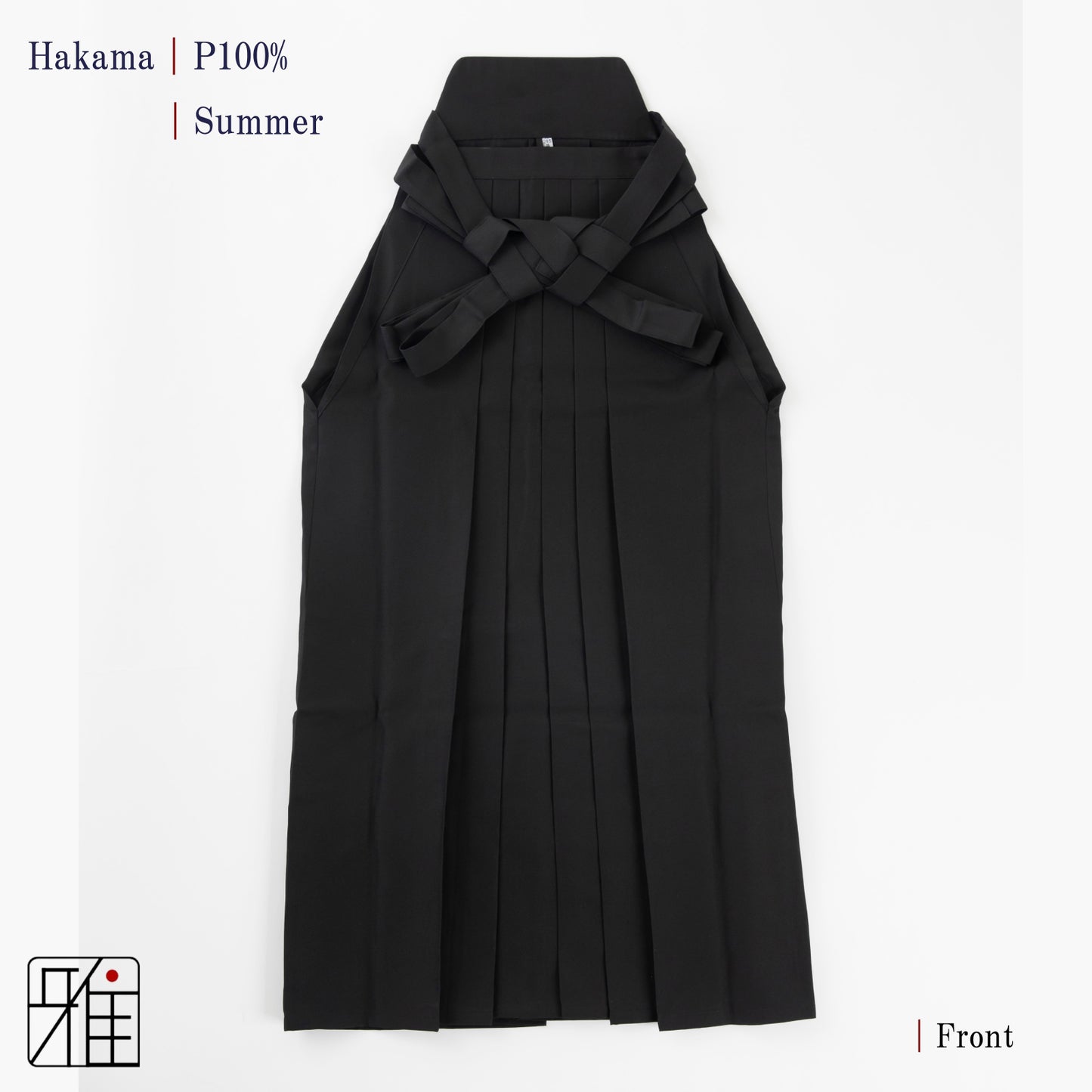 Kyudo Hakama for Men｜Summer｜Polyester 100% (21～24)