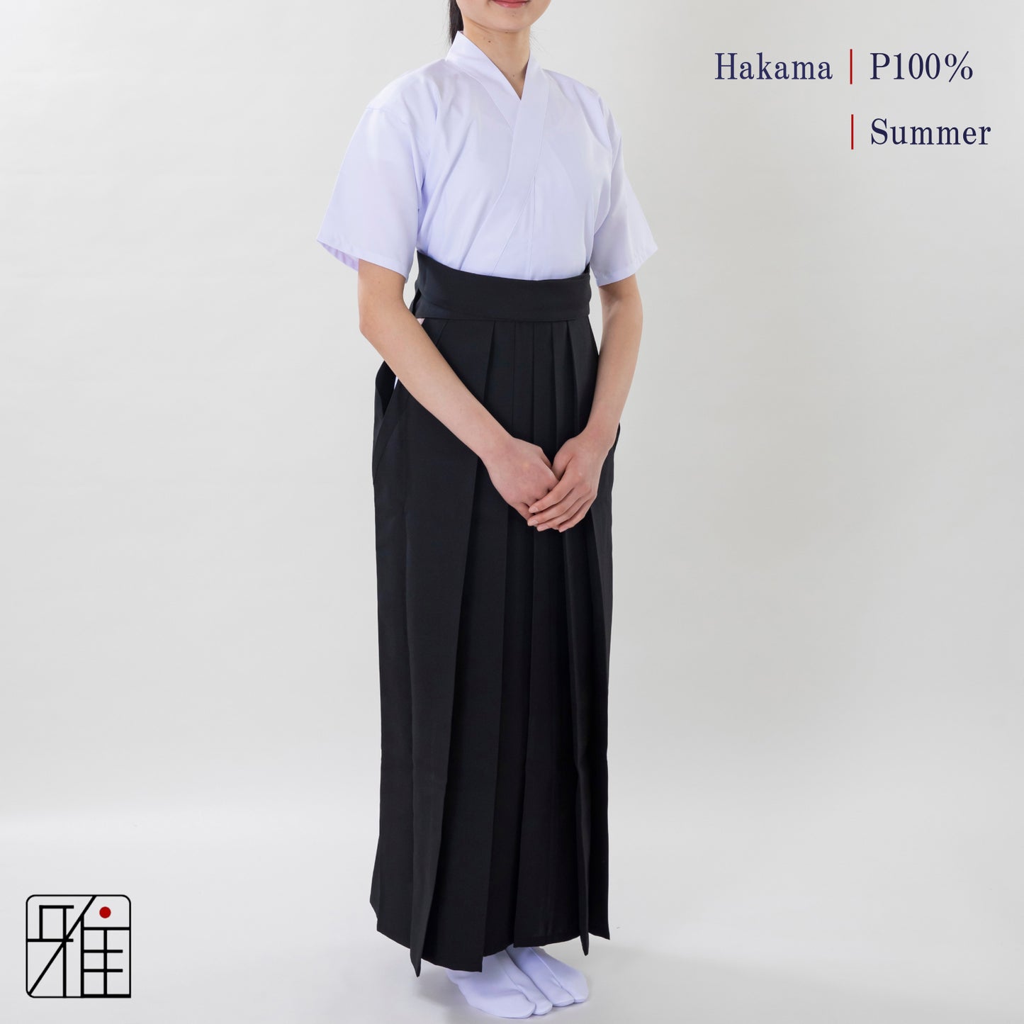 Kyudo Hakama for Women｜Summer｜Polyester 100% (28～29)