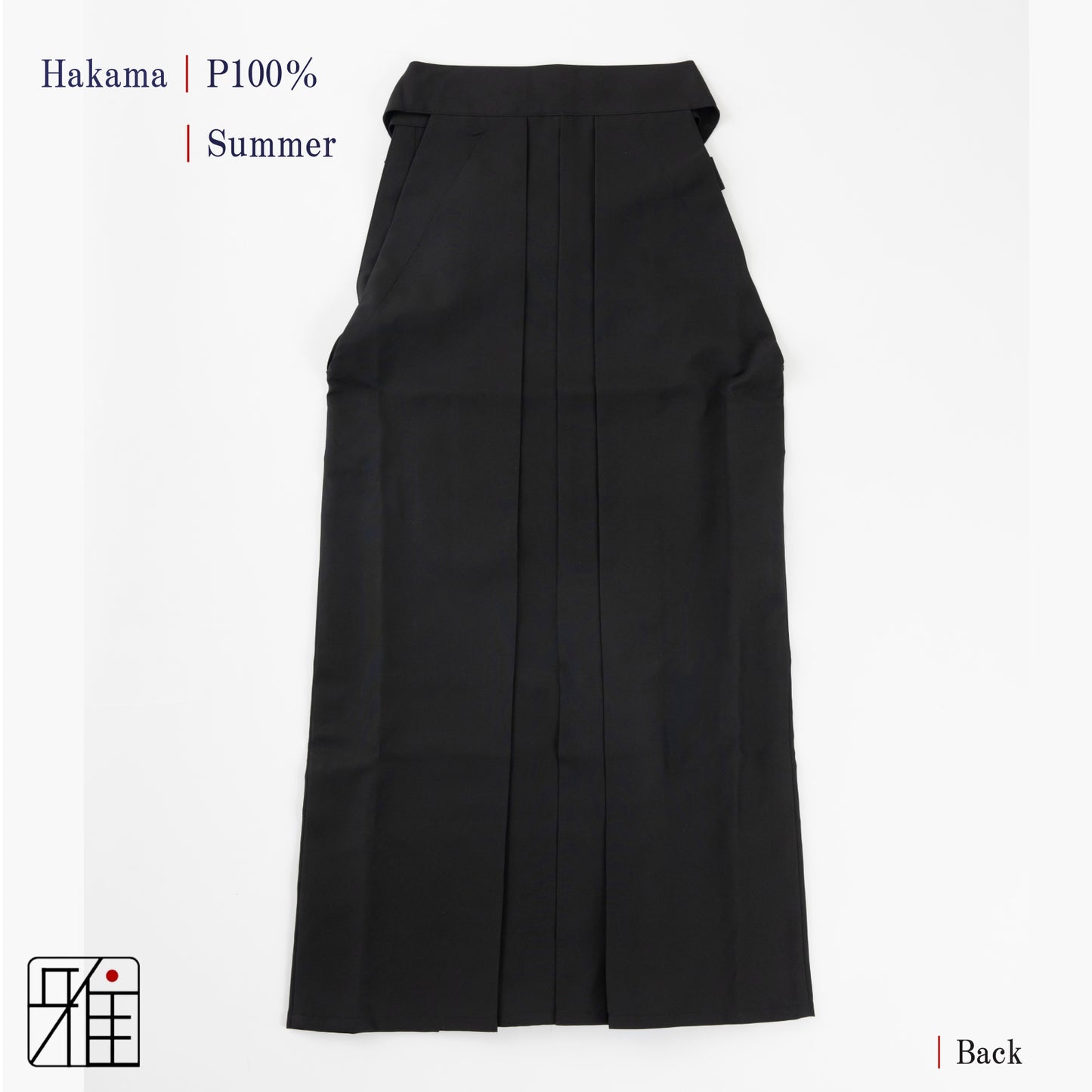 Kyudo Hakama for Women｜Summer｜Polyester 100% (28～29)