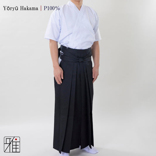 Kyudo Yōryū Hakama for Men｜All Season｜Polyester 100% (22～24)