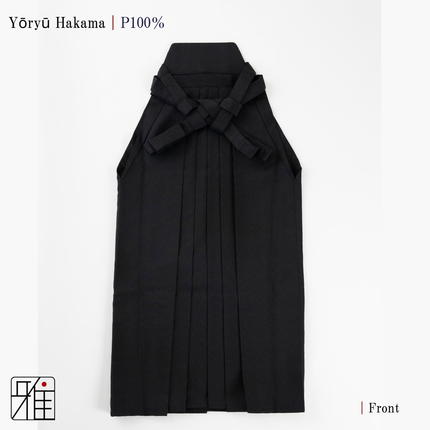 Kyudo Yōryū Hakama for Men｜All Season｜Polyester 100% (24.5～27)