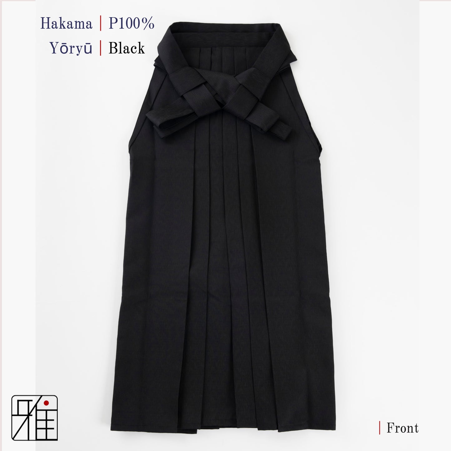 Kyudo Yōryū Hakama for Women｜All Season｜Polyester 100% (22～24)