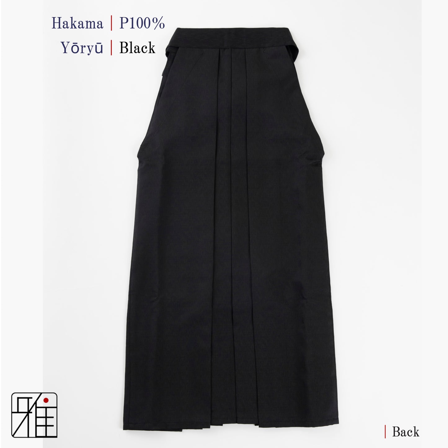 Kyudo Yōryū Hakama for Women｜All Season｜Polyester 100% (22～24)
