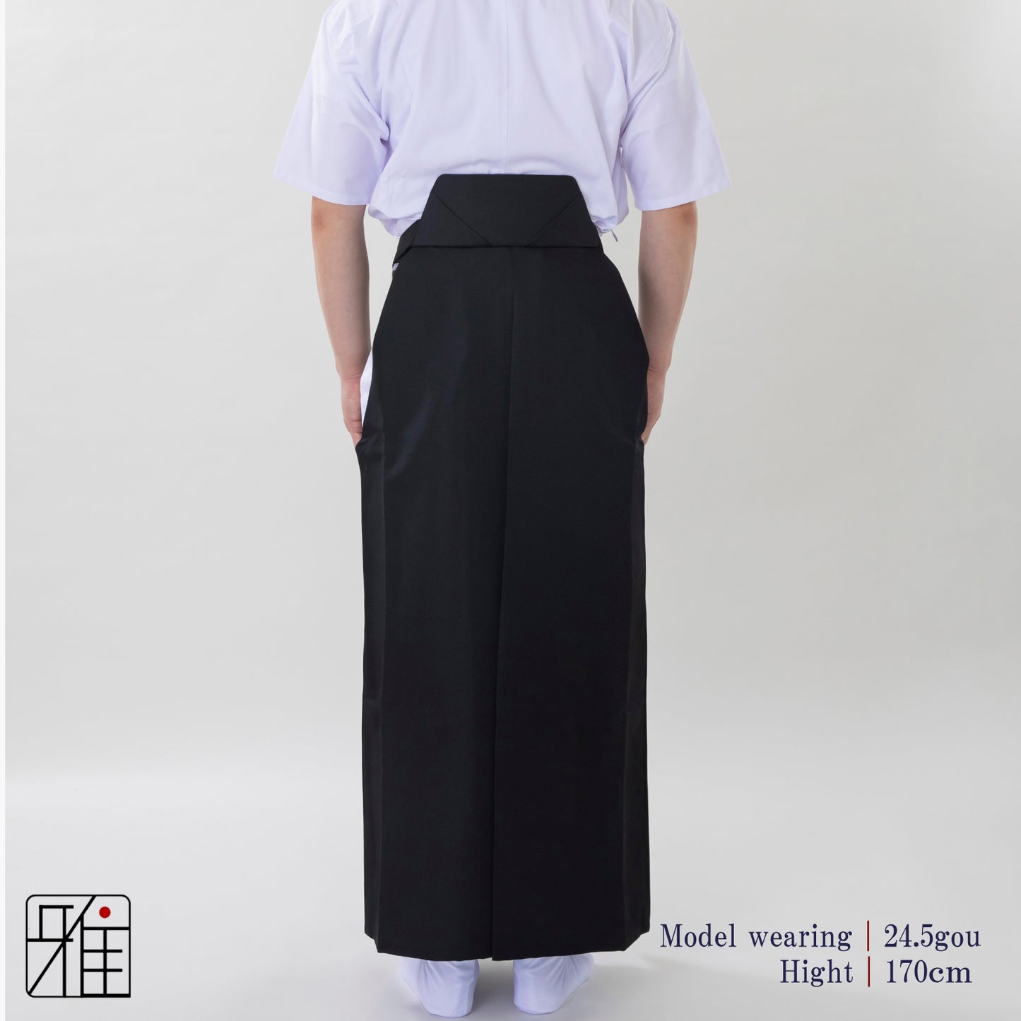Kyudo Hakama for Men｜All Season｜Polyester 100% (Wide Fit) (24.5～26)