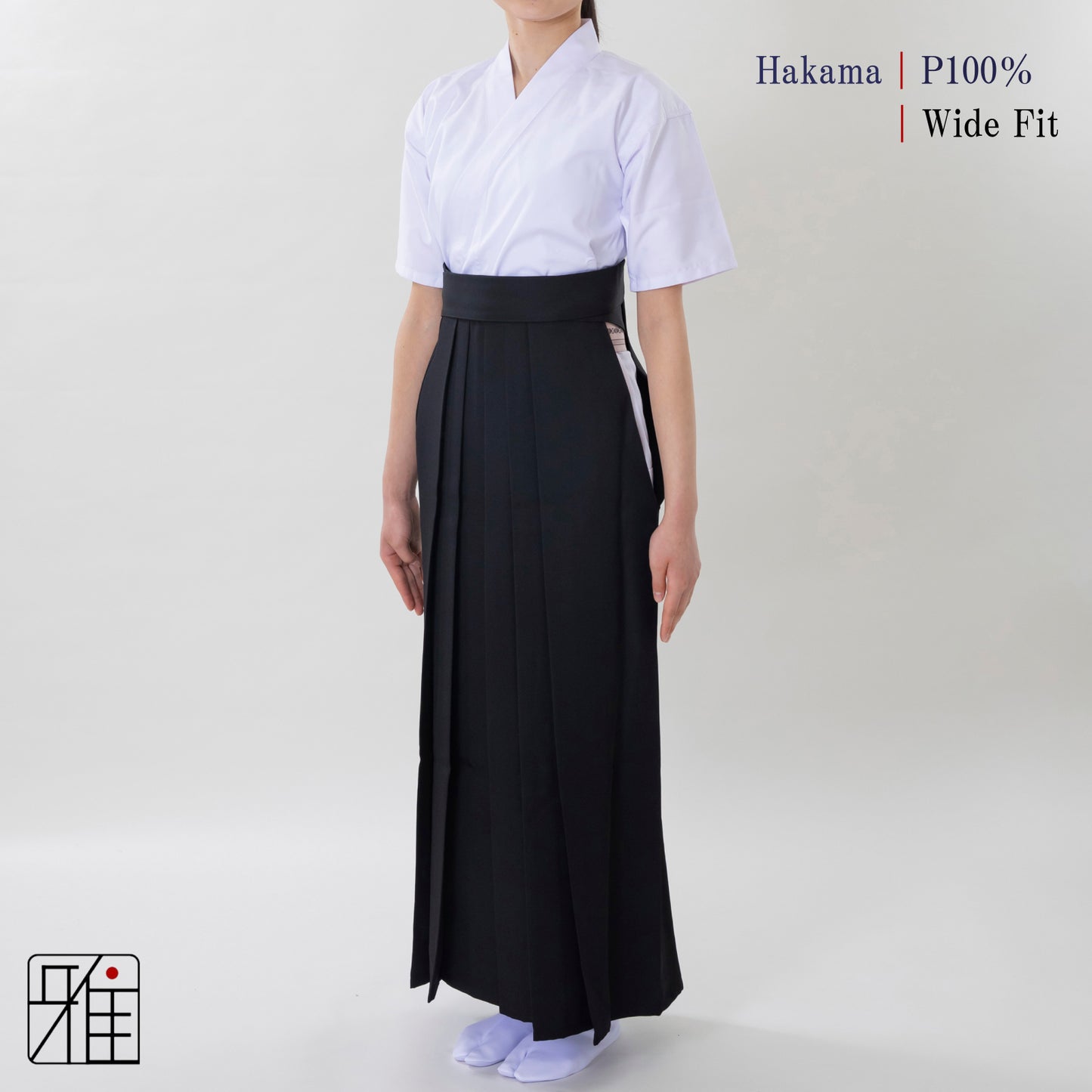 Kyudo Hakama for Women｜Wide Fit｜Polyester 100% (25～27)