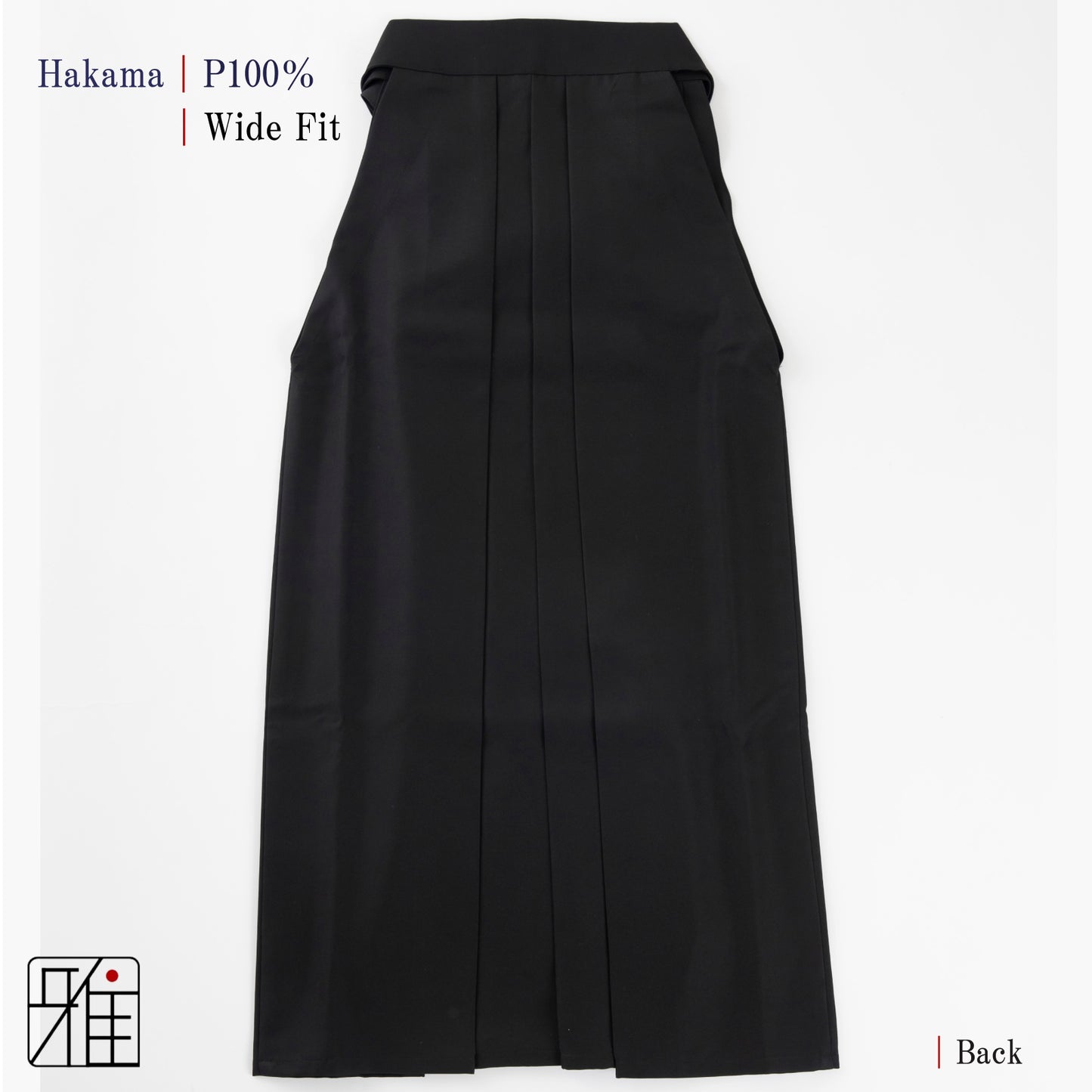 Kyudo Hakama for Women｜Wide Fit｜Polyester 100% (25～27)