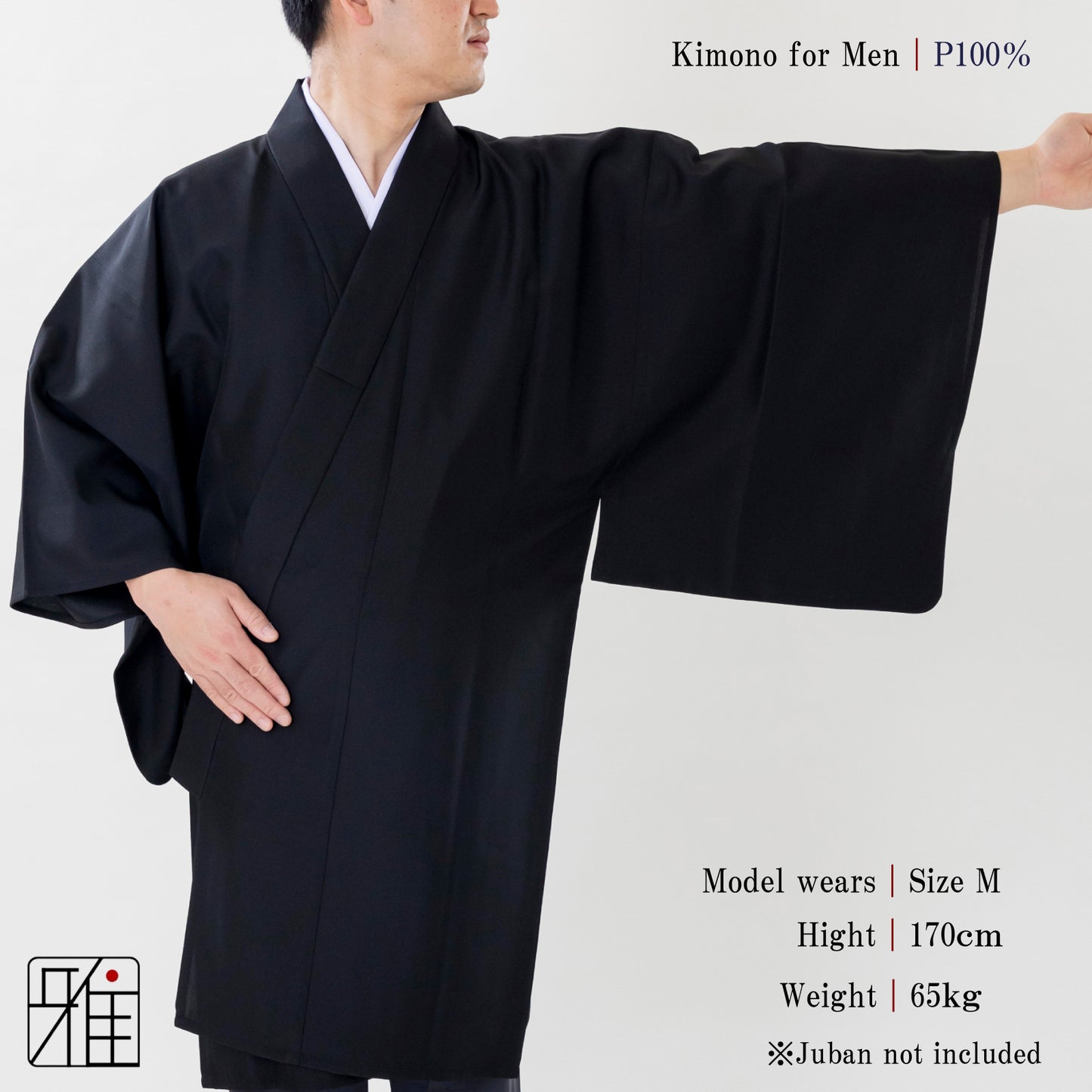 Kimono for Men ｜ Polyester 100 %｜S・M・L・ML