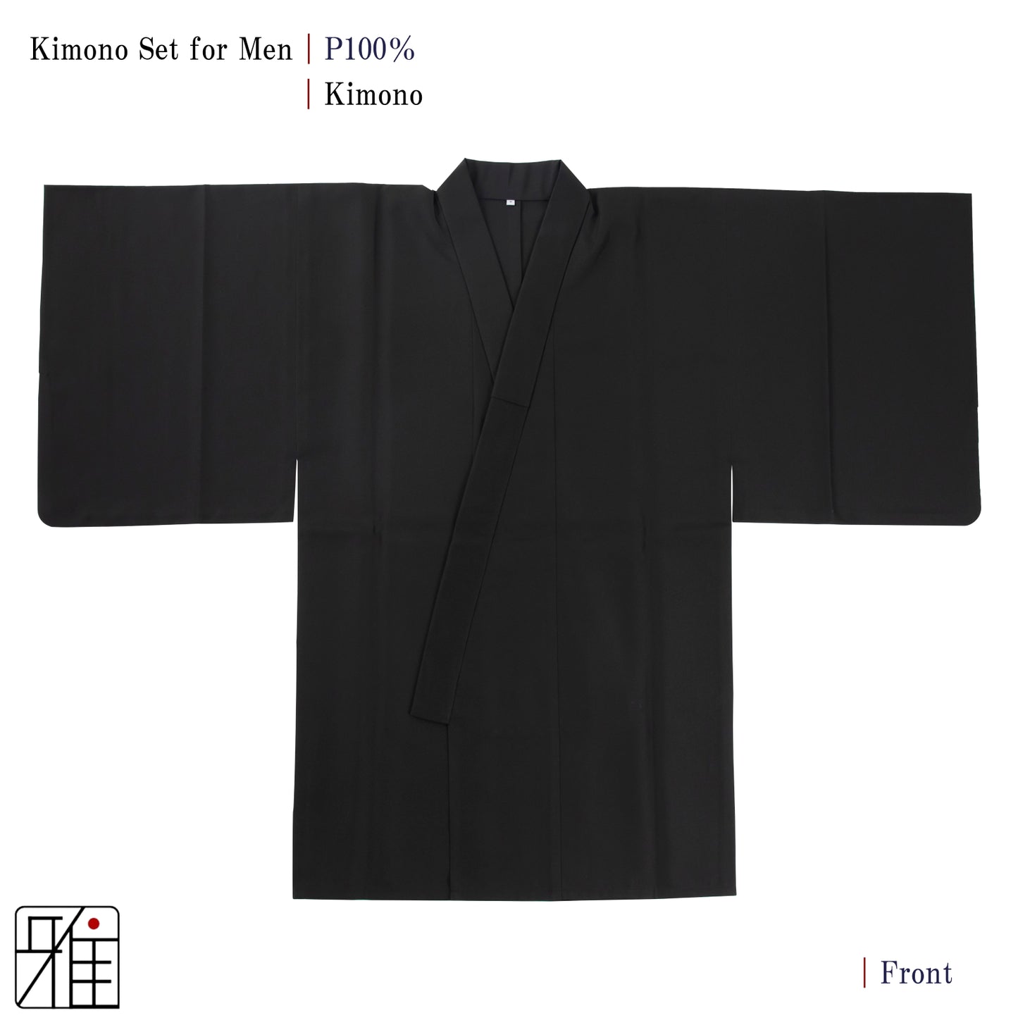 Kimono Set for Men ｜ Polyester 100 %｜S・M・L・ML