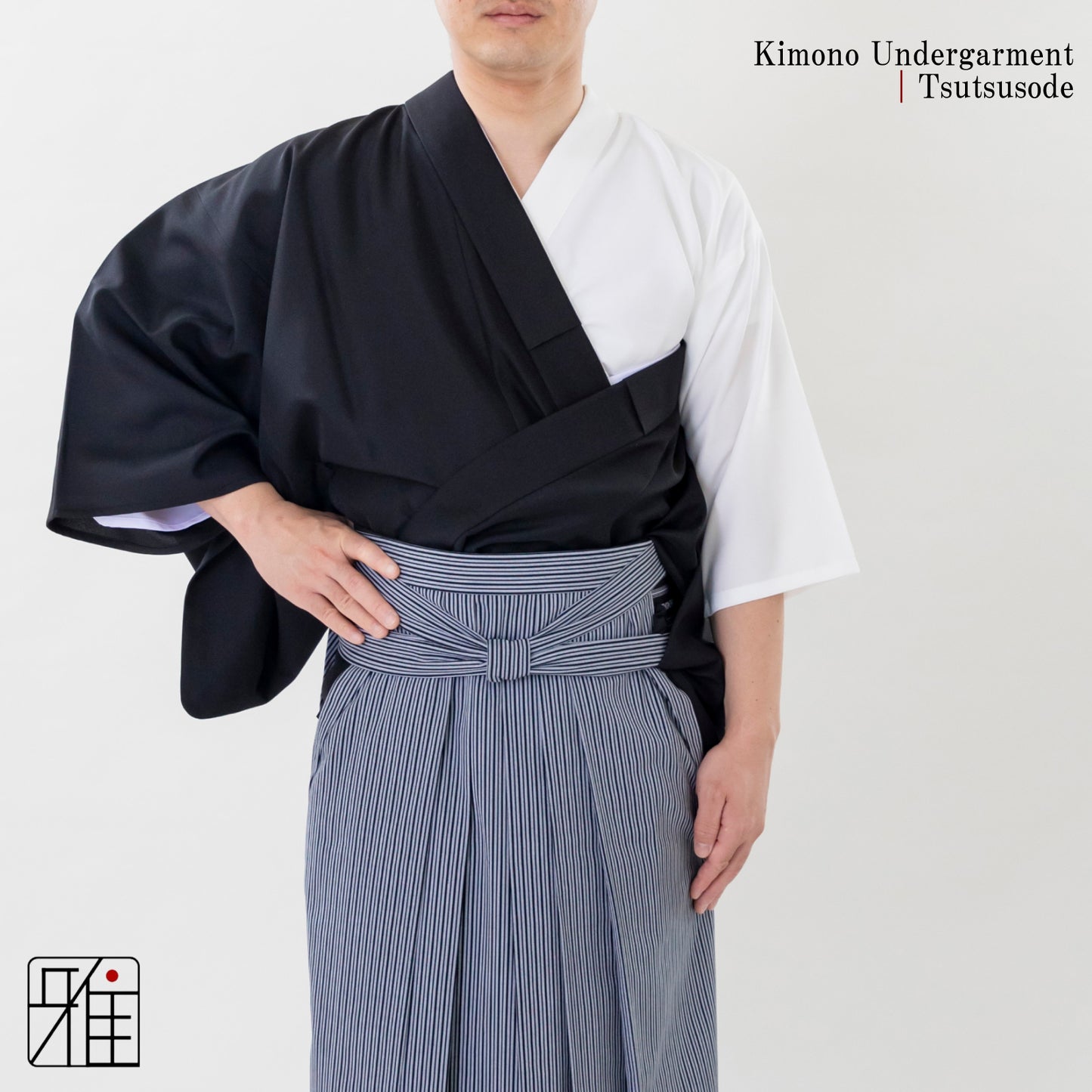 Kimono Undergarment Tsutsusode for Men ｜ Polyester 100 %｜SS・LL