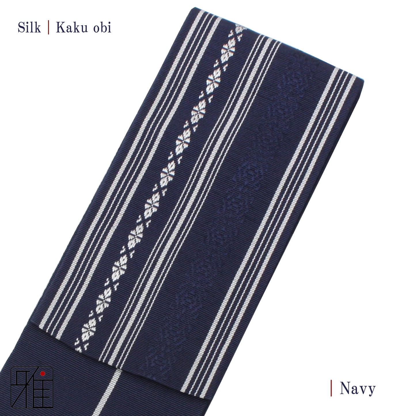 Kyudo Shoken Kaku Obi  | Silk 100 %