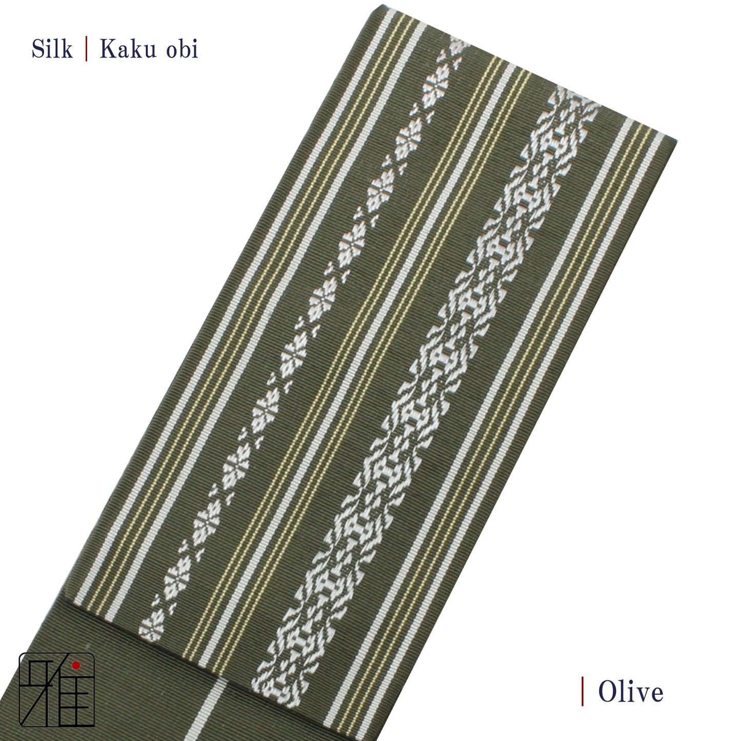 Kyudo Shoken Kaku Obi  | Silk 100 %
