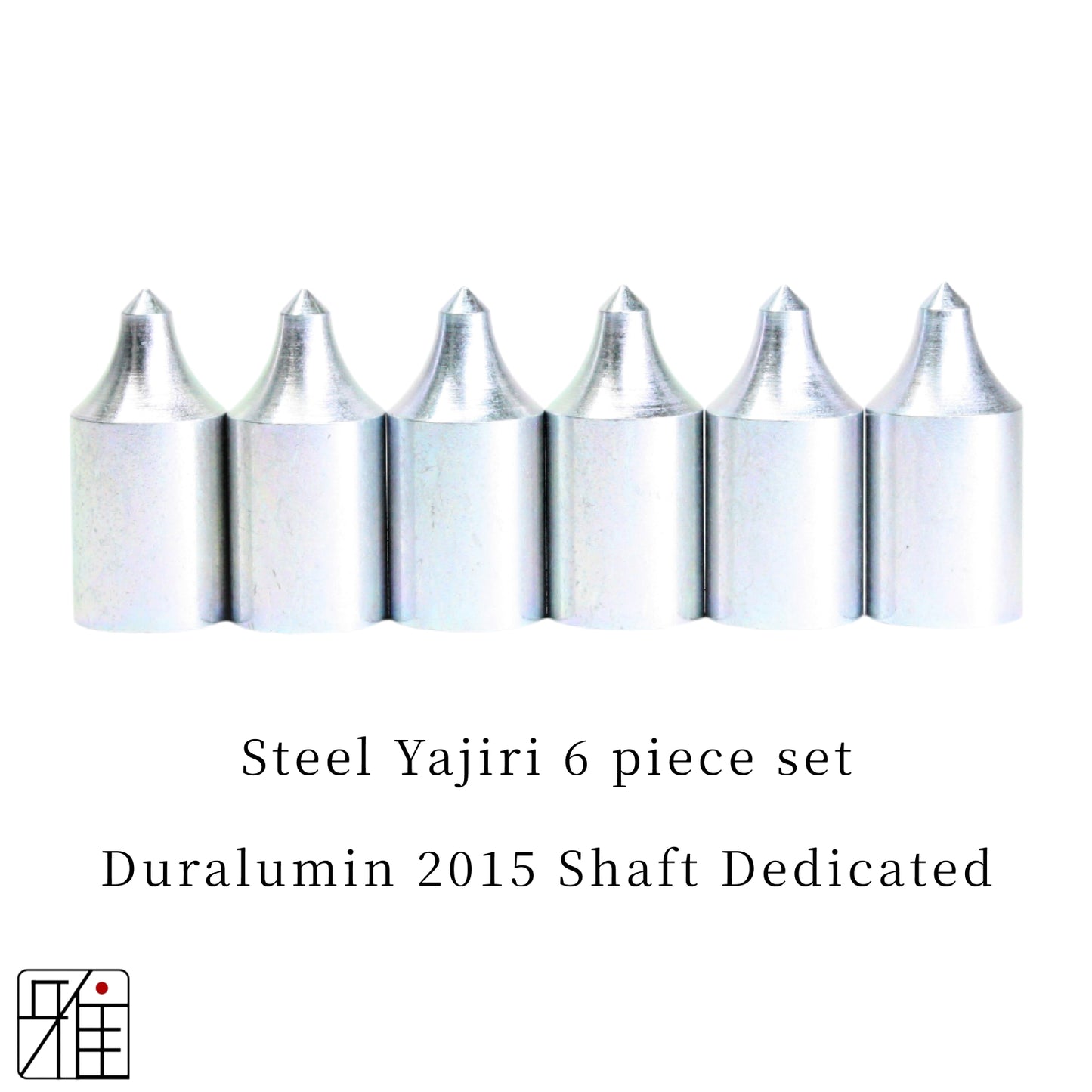 Kyudo Ya Steel Yajiri 6 piece set｜Duralumin 2015 Shaft