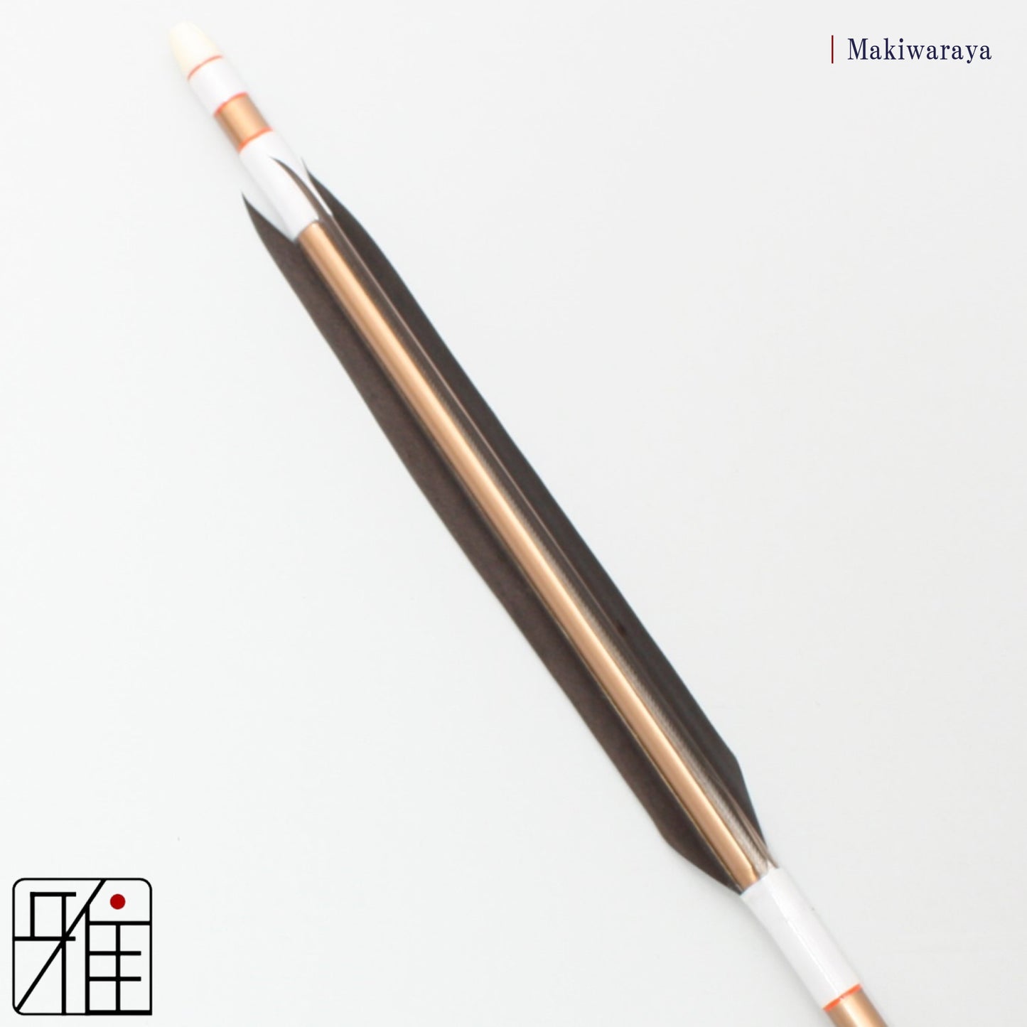 Kyudo Duralumin Makiwara Arrow 2015 Shaft ｜Fletched【YA1323】